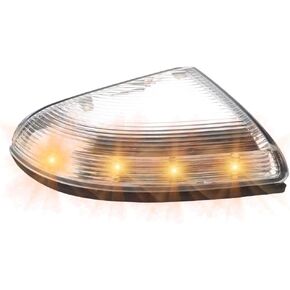 Mirror Turn Signal Light Front Left Drive Side - Compatible Dodge Ram 1500 2500 2009-2018 - Replace Part 68064949AA