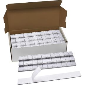 Aain® AA22 أوزان عجلة لاصقة 1/4 أونصة، أوزان عجلة شريط لاصق 0.25 أونصة، ملف تعريف منخفض - 576 قطعة in Kuwait