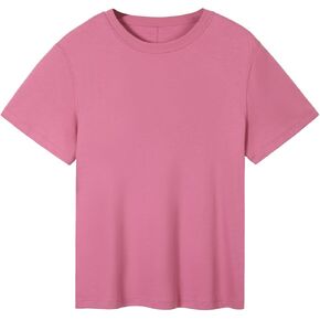 AUROLA Everyday Oversize Tshirt for Women, Workout Tops Short Sleeve Lightweight Shirts, Yoga Running Gym Athletic Tee Top