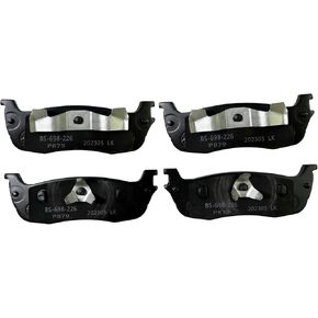 4PCS Rear Ceramic Brake Pads Replacement for 1997-2002 Ford Expedition 1999-2003 F-150 1997-1999 F-250 for 2003-2011 Lincoln Town Car 1998-2002 Navigator 2002 Blackwood
