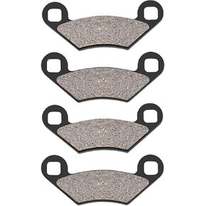 AHL Front and Rear Brake Pads for POLARIS Scrambler 400 500 AllModels 1995-2012 / Magnum 325 330 425 500 AllModels 1995-2006