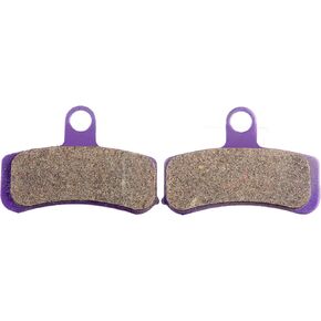 OCPTY Carbon Fiber Brake Pads Fit for 2008 2010 2011 2012 2013 2014 2015 2016 Dyna Wide Glide FXDWG