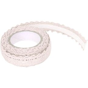 Washi Tape, Lace Pattern Self-Adhesive Tape, Sticker Decorative Masking Tape, Washi Tape DIY Craft Decorative Tapes for Arts, DIY Crafts, Scrapbooking and Gifts Decoration