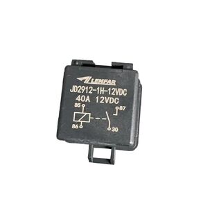 JD2912 12V DC 4-Pin Automotive Relays, 40/30 AMP, 2 Pack, SPDT, Waterproof Socket