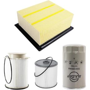 68436631AA and 68157291AA Fuel Filter and 5083285AA Oil Filter 68406048AA 53034051AB Fit for 2019-2022 Ram 2500 3500 4500 5500 6.7L Diesel Engines 5 microns