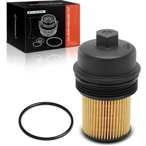 A-Premium Engine Oil Filter 55593189 55353325 Compatible with Chevrolet Cruze, Sonic, Trax, Aveo & Buick Encore & Pontiac G3, Wave & Saturn Astra & Suzuki Swift+, Oil Filter Housing Cap Assembly