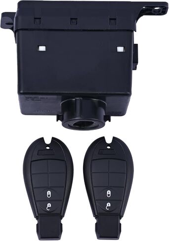 68210155AB Ignition Switch Reciever Module W/2Keys Fit for Chrysler Town & Country, for Dodge Grand Caravan/Journey 2008 2009 2010 Replace 5026147AF 68210155AA Wireless Ignition Node in Saudi Arabia