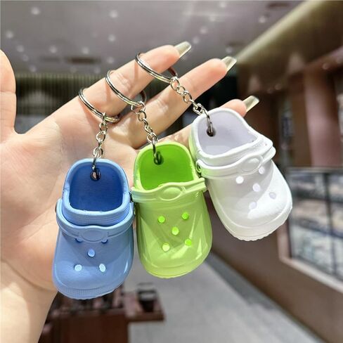 MPK DIY mini hole shoe keychain is a refreshing and summer getaway, making it a unique pendant keychain gift. in Saudi Arabia