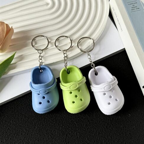 MPK DIY mini hole shoe keychain is a refreshing and summer getaway, making it a unique pendant keychain gift. in Saudi Arabia