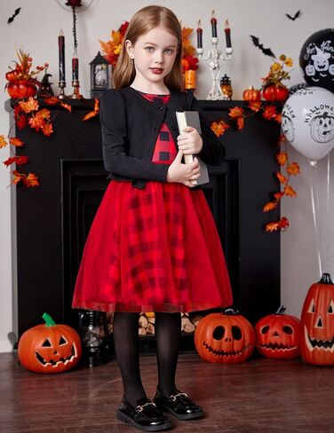 Arshiner Toddler Tutu Dress and Knit Cardigan Girls Fall Party Tulle Dresses and Long Sleeve Shrug Set in Saudi Arabia