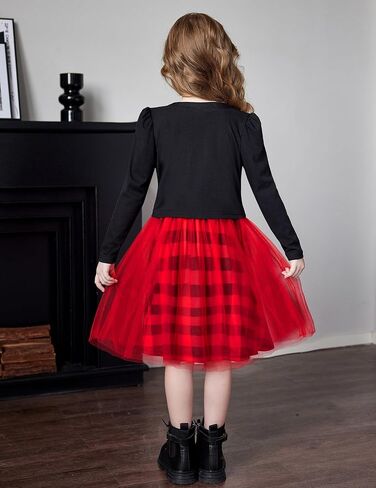Arshiner Toddler Tutu Dress and Knit Cardigan Girls Fall Party Tulle Dresses and Long Sleeve Shrug Set in Saudi Arabia