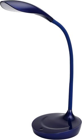 LED Gooseneck Desk Lamp with USB Charging Port, 3 Dimming Levels, Touch Control, Gray (VLED1502-GR) in Saudi Arabia