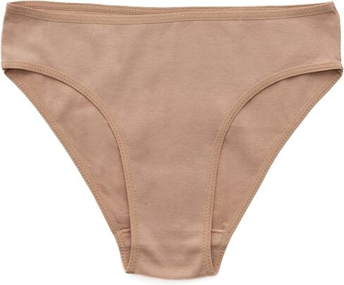 ORGANICKID Women's Organic Cotton Underwear Full Briefs Soft Breathable GOTs Certified Ladies Panties pack of 2 in Kuwait