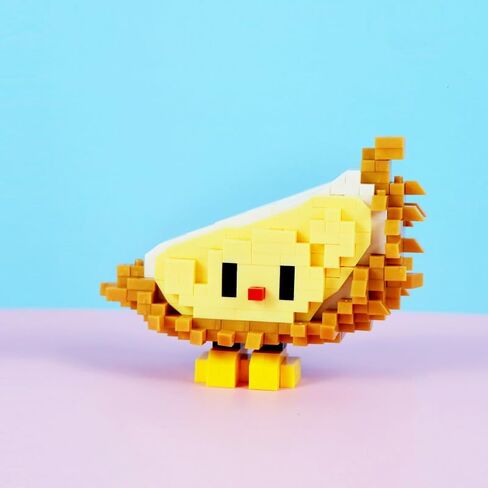 مجموعة أدوات بناء صغيرة من سلسلة Happy Fruit Party ألعاب لطيفة على شكل فواكه صغيرة وزخارف سطح المكتب متوافقة مع Nano Kids 12 مجموعة in Saudi Arabia