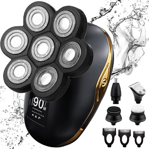 Amble 5-in-1 Electric Shavers Rotary Cutter Head - Accessories - 1 Cutter Head - Not Include Machine in Saudi Arabia