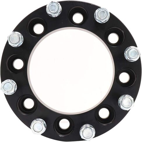 ECCPP 4X 8 Lug 8x165.1mm إلى 8x180mm محولات فواصل العجلات 1.5 بوصة 8x6.5 إلى 8x180 مناسبة لسيارة شيفروليه سيلفرادو 2500HD 3500HD لسوبربان سييرا 1500HD 3500HD لـ Yukon XL 2500 in Saudi Arabia