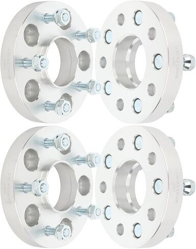 ECCPP 2X 5 Lug 5x120.65mm Hubcentric Wheel Spacers 1" 5x4.75 to 5x4.75 for 1968-1982 for Corvette |1966-1981 for Caprice | 1964-1973 for Chevelle with 7/16" Studs in Saudi Arabia