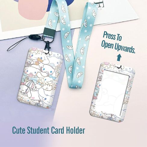 Cute School Supplies Set, Kawaii School Supplies Gift Set, Including Cartoon Journal Pencil Case Ballpoint Pen ID Badge Holder Stickers Key Chain Bookmark in Saudi Arabia