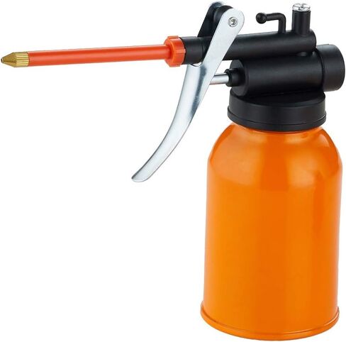 Metal Pump Oil Can with Flex and Straight Spout for All Lubrication Need of Car, Bikes and Machines in Saudi Arabia