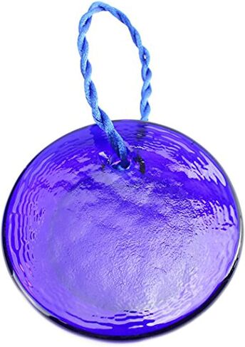 Large Size Turkish Blue Evil Eye (Nazar) ~ Blue Glass Evil Eye Amulet Charm Pendant for Protection Home Decor Idea (1 Pack) in Saudi Arabia