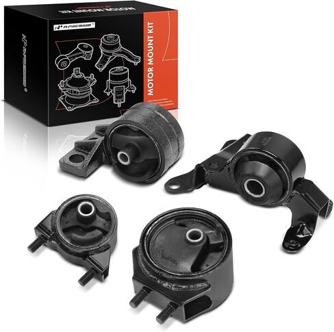A-Premium 4PCS Engine Motor Mount and Transmission Mount Kit Compatible with Ford Escort 1997-2003 & Mercury Tracer 1997-1999, 2.0L, Automatic Transmission in Saudi Arabia
