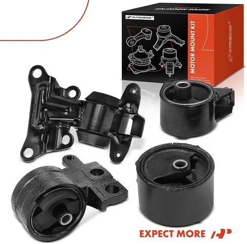 A-Premium 4PCS Engine Motor Mount and Transmission Mount Kit Compatible with Ford Escort 1997-2003 & Mercury Tracer 1997-1999, 2.0L, Automatic Transmission in Saudi Arabia