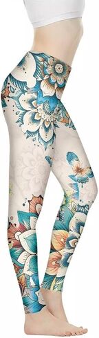 AFPANQZ Athletic Leggings Women High Waist Performance Activewear Full Length Tummy Control Yoga Scrunch Butt Lift Pants in Kuwait
