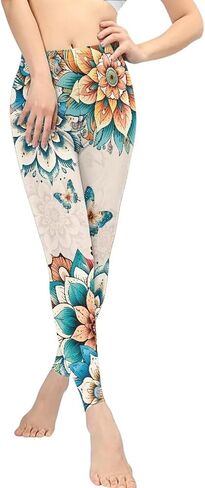 AFPANQZ Athletic Leggings Women High Waist Performance Activewear Full Length Tummy Control Yoga Scrunch Butt Lift Pants in Kuwait