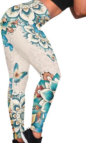 AFPANQZ Athletic Leggings Women High Waist Performance Activewear Full Length Tummy Control Yoga Scrunch Butt Lift Pants in Kuwait