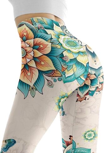 AFPANQZ Athletic Leggings Women High Waist Performance Activewear Full Length Tummy Control Yoga Scrunch Butt Lift Pants in Kuwait