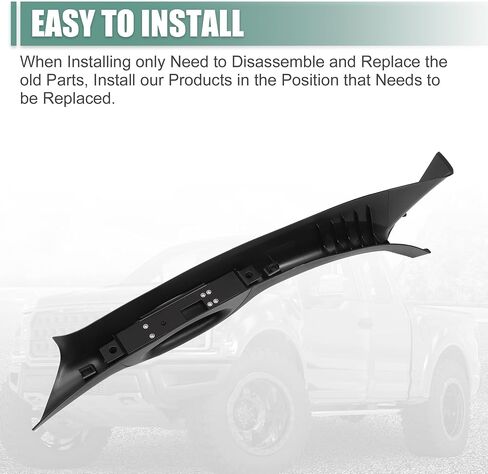 uxcell a Pillar Interior Trim Handle Right Passenger Side for Ford F150 2006-2008 Black in Saudi Arabia