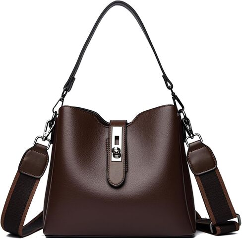 Eslcorri Hobo Bags for Women - Leather Crossbody Bags Fashion Purses and Handbags Ladies Shoulder Tote Satchel in Saudi Arabia
