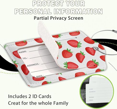 2 Pcs Basketball Texture Luggage Tags,Cruise Luggage Tag with Privacy Flap,Name Id Label and Steel Loop for Women Men Travel Bag Suitcase in Kuwait