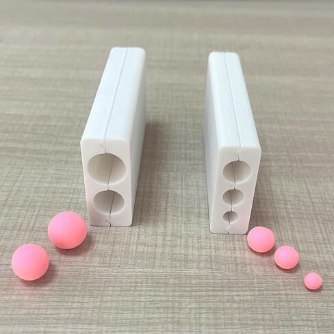 SPANSEE 2 PCS Round Shape Polymer Clay Bead Roller, Bead Maker, Bead Roller Tool, Clay Roller, Modelling Clay Making Tool, Helps You Make Round Shape Beads in 5 Sizes in Saudi Arabia
