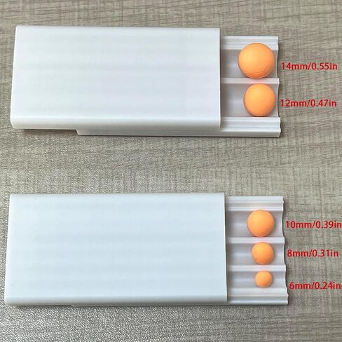 SPANSEE 2 PCS Round Shape Polymer Clay Bead Roller, Bead Maker, Bead Roller Tool, Clay Roller, Modelling Clay Making Tool, Helps You Make Round Shape Beads in 5 Sizes in Saudi Arabia