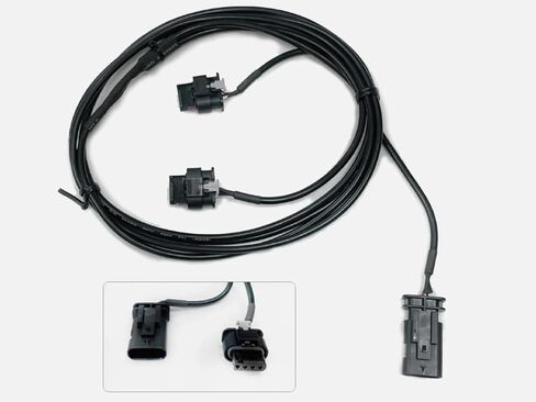 مقياس الظل - محول تسخير 1 إلى 2 وحدة تحكم صمام كاتم الصوت الإلكترونية للعادم 4 دبوس لسيارات BMW - وحدة التحكم الكهربائية in Kuwait