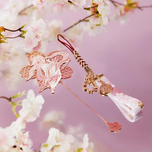 GENSHIN IMPACT Yae Miko Impression Apparel Series - Metal Bookmark&Lanyard Keychain in Saudi Arabia