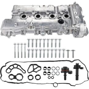 WATERWICH Engine Valve Cover Compatible with 2013-2022 Chevy Colorado Impala Malibu Blazer GMC Acadia Canyon Buick Envision Cadillac ATS 2.5L Replacement for 12686424 12655402 12668555