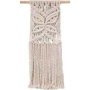 Leisure Arts Macrame Kit Butterfly, Macrame Kits for Adults Beginners, Macrame Wall Hanger Kit, Macrame Beginners Kit, Macrame Kit, DIY Macrame Kit, Macrame Kit Beginner