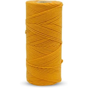 Dark Brown Micro Macrame Cord 1mm x 109 Yard Natural Cotton Like String Twine Macrame Rope Yarn, Colored String Craft Cord for DIY Jewelry Making Wall Hanging Gift Wrapping Decoration