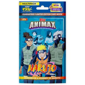 Topps Animax 2024 Official Naruto Collectible Card Game - Multipack