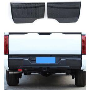 Car Accessories Fit for Toyota Tundra 2022 2023 ABS Exterior Rear Bumper Protector Corner Anti-Collision Corners Patch Trim (Chrome) 2PCS Set