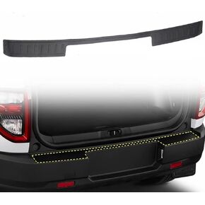 TECTICO Rear Bumper Protector Compatible with 2021 2022 2023 2024 Bronco Sport, Trunk Back Bumper Guard Tailgate Pad, Rear Bumper Guards Cover Trim for Bronco Sport Exterior Accessories