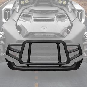 A & UTV PRO Front Bumper Guard for Can Am Ryker All Models, Front Vehicle Protection Profile Bumper Brush Guard Protector for Can Am Ryker 600 900 Accessories, Replace OEM # 219401108, Black
