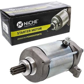 NICHE Starter Motor Assembly High Torque for Yamaha 4WV-81800 Kodiak 400 Grizzly 600 Rhino 660 450