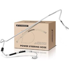 A-Premium Power Steering Hose Pressure Hose Line Assembly Compatible with Saab 9-3 1999-2002, 9-3 2003 2.0L, From Pump, Replace# 5061833