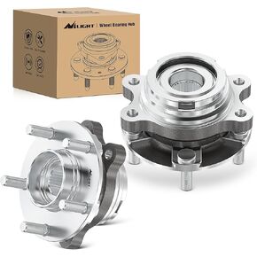 Nilight Front Wheel Hub Bearing Assembly for Nissan Altima 2007-2013 2014 2015 2016 2017 2018, Maxima 2009-2019, Murano Pathfinder, Quest 2011-2017, Infiniti QX60 JX35 2013-2017, OEM 513296