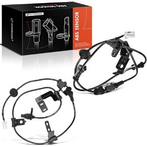 A-Premium ABS Wheel Speed Sensor Compatible with Kia, Hyundai Models - Sportage 2011-2016, Tucson 2010-2014 - Rear Driver and Passenger Side, Replace# F65Z2C204AA 2-PC Set