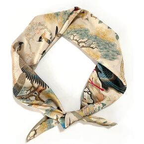 Silk Like Head Scarf, Bandana, Neck Scarf, Women's Satin Large Square Hair Scarves and Wraps for Sleeping and Hair Wrapping at Night 31.5"