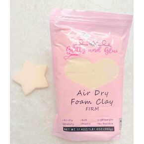 Air Dry Foam Firm Clay (Cream)